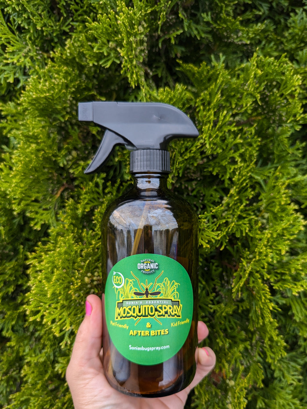 16oz Sonia's Bug Spray Bottle