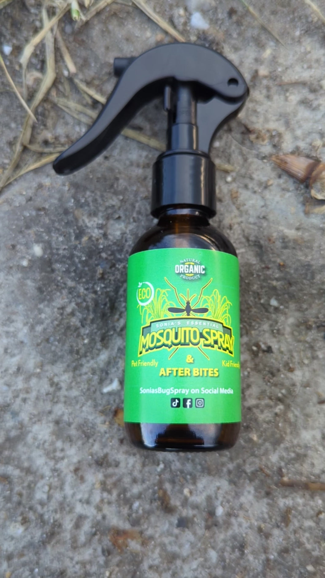 Sonia's Essential Mosquito Spray 2oz Bottle